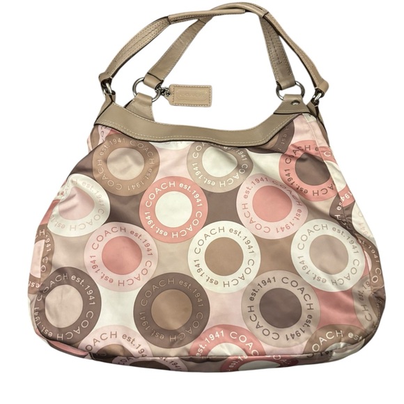 Coach Y2K Iconic Vintage Snaphead Sateen Hobo Stylish Shoulder Bag
